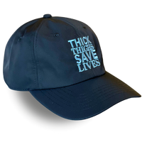 Nylon Dad Hat Black