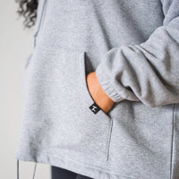 THICK THIGHS SAVE LIVES Embroidered Full Length Hoodie