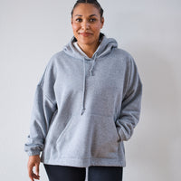 THICK THIGHS SAVE LIVES Embroidered Full Length Hoodie