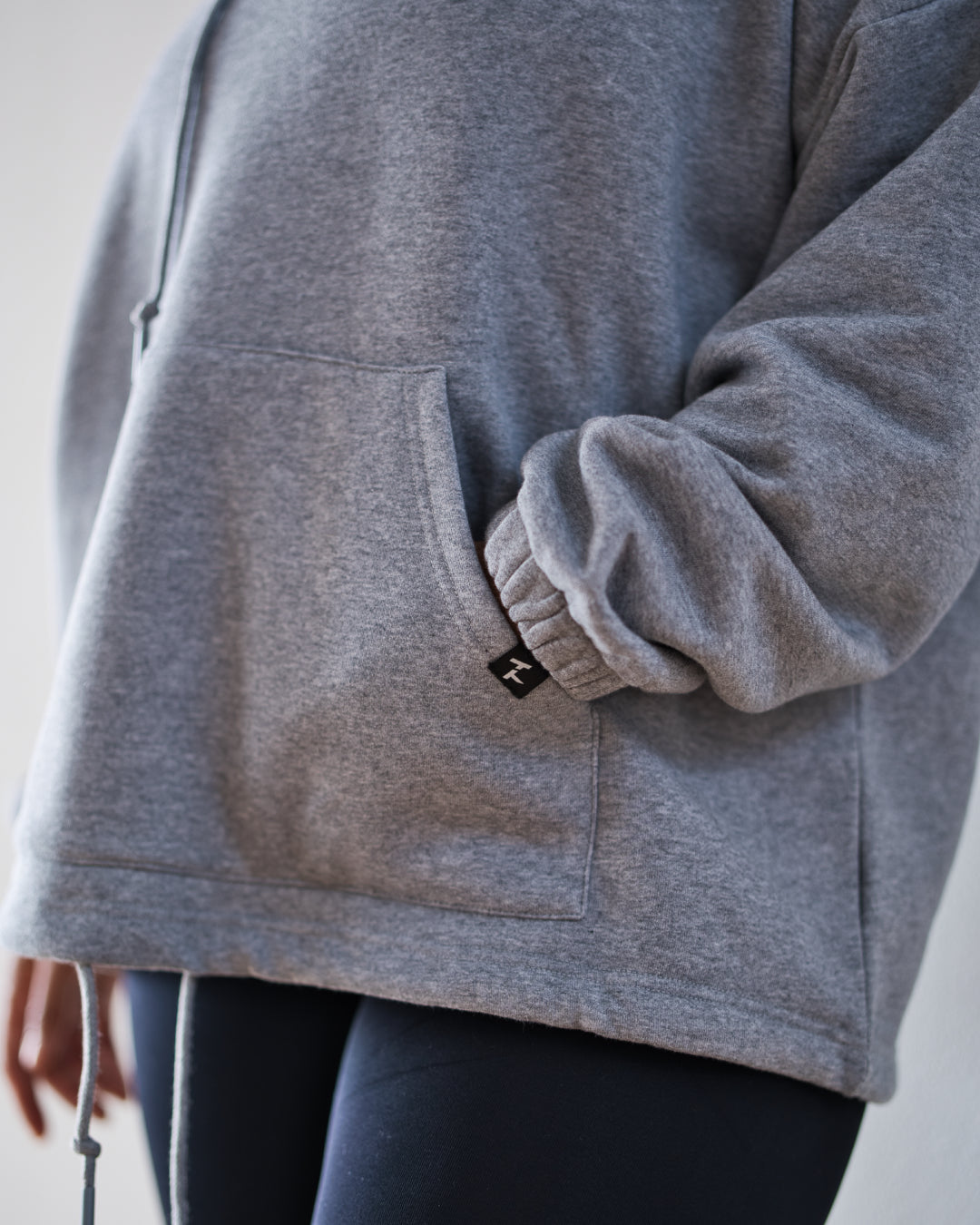 THICK THIGHS SAVE LIVES Embroidered Full Length Hoodie