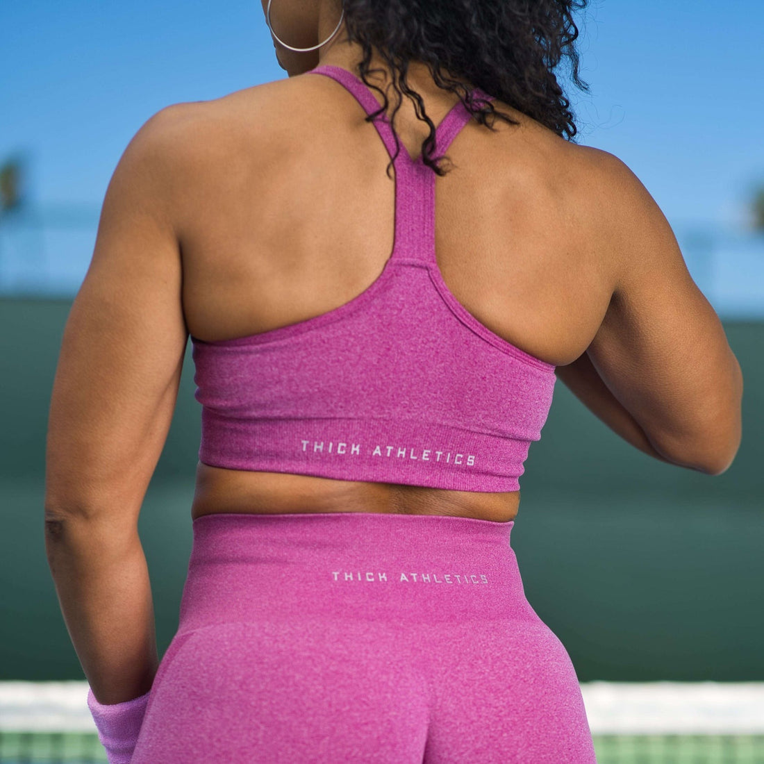 Second Skin Seamless Y-Back Sports Bra Sorbet