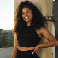 Fitted Basic Tank, Black