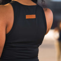 Fitted Basic Tank, Black