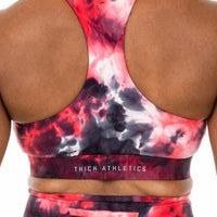 Signature Twist Galaxy Red Sports Bra