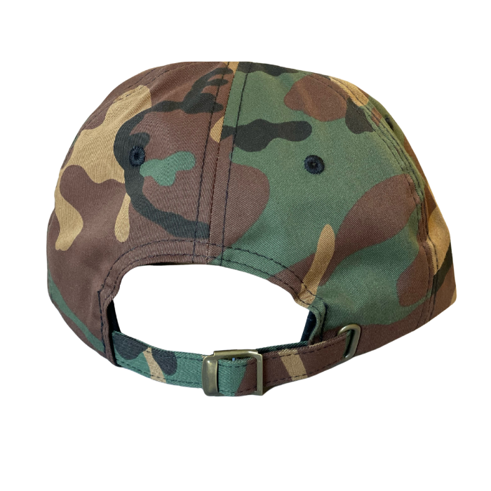 Thick Thighs Save Lives Dad Cap - Camo/Yellow