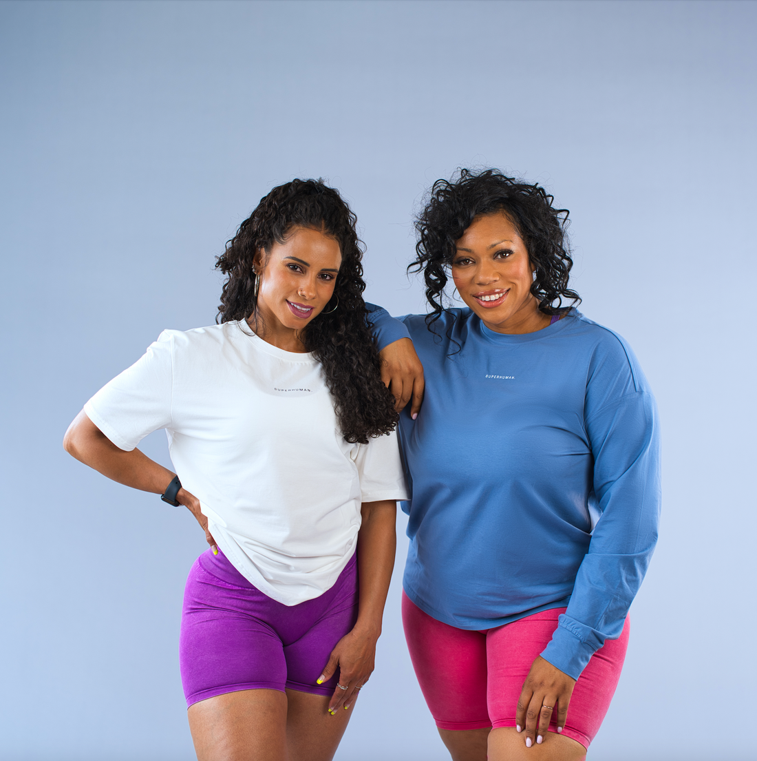 SUPERHUMAN Luxe Pump Cover Long Sleeve- Powder Blue