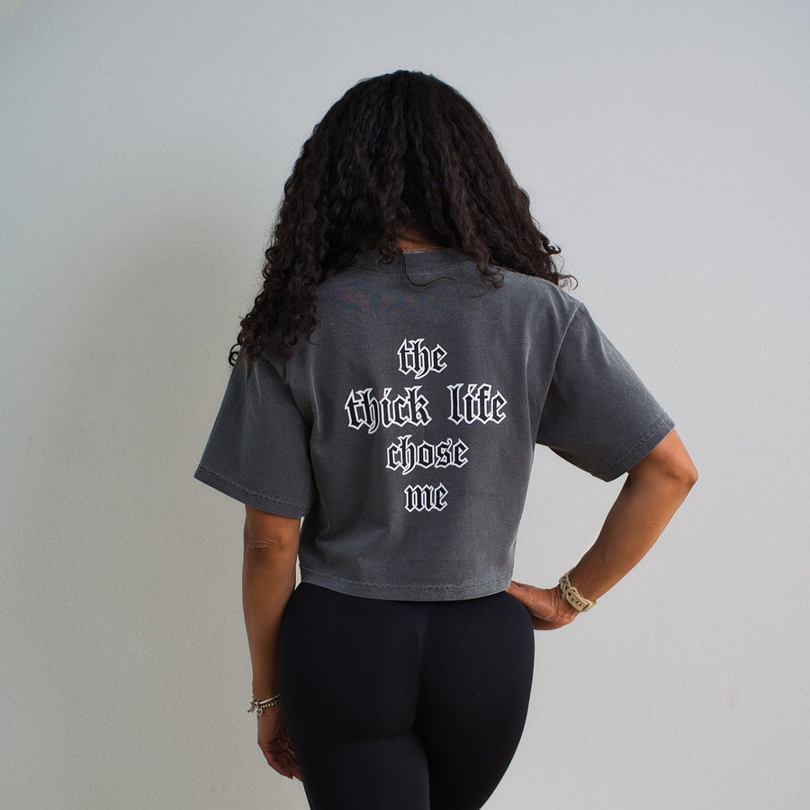 Thick Life Crop T-Shirt