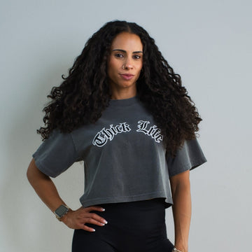 Thick Life Crop T-Shirt