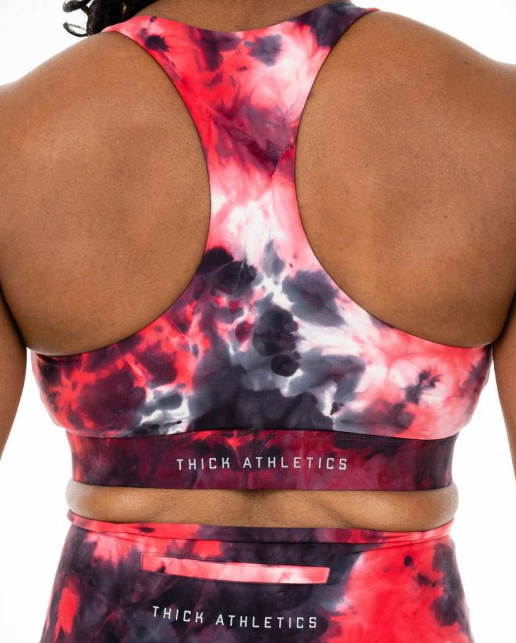 Signature Twist Galaxy Red Sports Bra