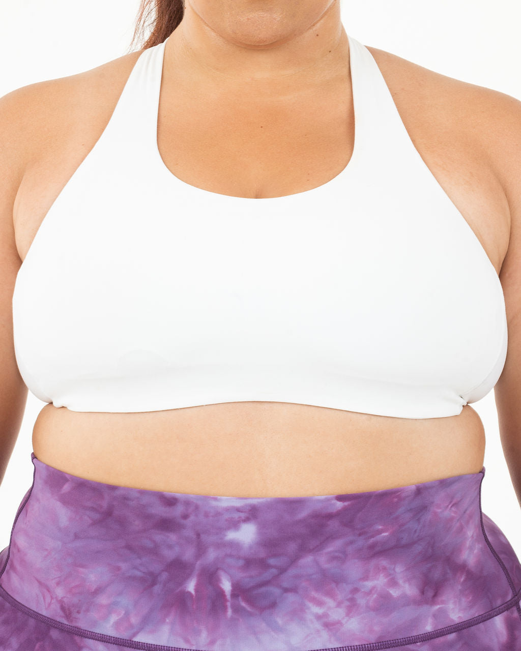 Signature Classic White Sports Bra *FINAL SALE*